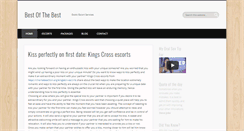 Desktop Screenshot of bestofthebetesblogs.com